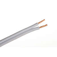 H03VH-H 2x0,75mm2 Köpeny nélküli sodrott rézvezeték 300/300V fekete