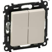 LEGRAND LEGRAND 752208 Valena Life kettős váltókapcsoló 10 AX elefántcsont