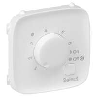 LEGRAND LEGRAND 755325 Valena Allure Padlófűtés termosztát burkolat, Fehér