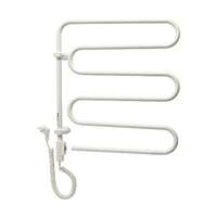 Adax HKT163 Fürdőszobai elektromos törölközőszárító kiegészítő fűtésre, termosztát nélkül, 55x62 cm, 65W