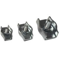 TRACON TRACON BSZ1-6 Sodronyszorító bilincs, szimpla, acél d=6mm, M6