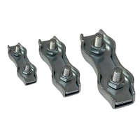 TRACON TRACON BSZ2-4 Sodronyszorító bilincs, dupla, acél d=4-4,8mm, M5