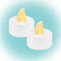 HOME HOME CD 2/WX LED-es teamécses szett, ø3,8 cm, 2 db, fehér