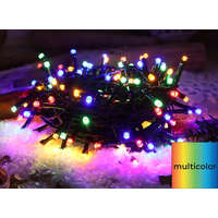 TRACON Tracon CHRSTOB100RGB Karácsonyi fényfüzér, színes, kültéri/beltéri 230VAC, 2+10M, 100LED, 3,6W, RGB, IP44