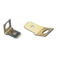 TRACON TRACON CSA-45-5 Csavaros rögzítésű szigeteletlen csatlakozó csap, sárgaréz 6,3x0,8mm 45°, M5