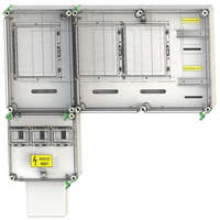 CSATÁRI PLAST CSATÁRI PLAST PVT 7590 Á-V-Hv Fm-K Egy felhasználási helyes M63.80A, V32A és Hv32A mérés, földkábeles, felületre szerelt kivitelben