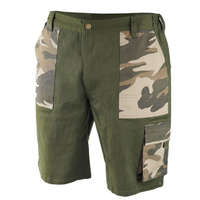DEDRA DEDRA BH43ST-XXL Terepszínű rövidnadrág, XXL méret. pamut+elasztán, 240g/m2