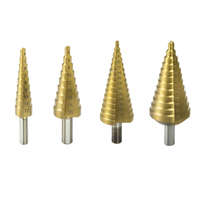 DEDRA DEDRA WMST0638 Lépcsős fúró 6-38mm, HSS, Titán-nitrid bevonat