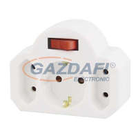 EMOS EMOS P00282 ELOSZTÓ 3× KAPCSOLÓS SCHUKO