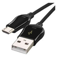 EMOS EMOS SM7004B USB 2.0 A/M-MICRO B/M 1M FEKETE CSATLAKOZÓ KÁBEL
