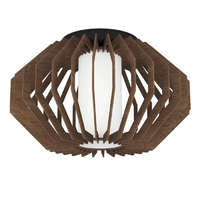 EGLO 900385 mennyezeti lámpa 1xE27 fek./barna/feh Rusticaria