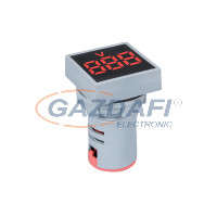 ELMARK ELMARK 401556 Digitális frekvenciamérő, szögletes EL-ED16S AC 12-500V D22mm