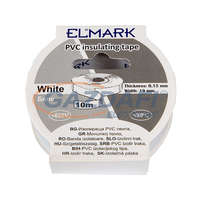 ELMARK ELMARK 51012 Szigetelő szalag PVC 10mx19mm fehér