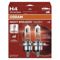 EMOS C3607.8 autó izzó H4 12V 60/55W NIGHT BREAKER SILVER - BOX (2 pc)
