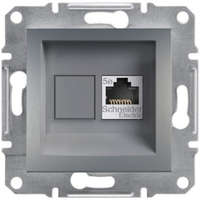 SCHNEIDER SCHNEIDER EPH5000162 ASFORA 1xRJ45 Cat5e STP aljzat, acél