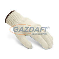 HANDY 11133XL12 Csúszásmentes pamut kesztyű, PVC pöttyözött, XL méret