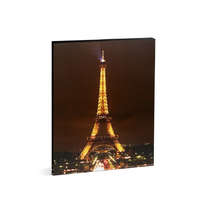 Family Decor Family Decor 58485 LED-es fali kép - "Eiffel torony" - 16 melegfehér LED - 38 x 48 cm