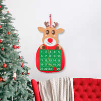 Family Christmas Family Christmas 58625C Karácsonyi adventi naptár - Rénszarvas - tépőzáras jelölővel
