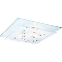 GLOBO GLOBO 40408 Jasmina Mennyezeti lámpa, 40W, E27, króm, K5 kristály, üveg, tükör