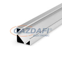 GREENLUX GREENLUX GXLP061 Alumínium sarokprofil (V) 45˙-os dőlésű, max. 12mm széles LED szalagokhoz ezüst elox