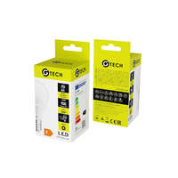 G-TECH GTV GT-PC2A60-10W G-TECH LED lámpa 10W, A60, E27, 3000K, AC220-240 V, 50/60Hz, 200°, 840 lm, 87 mA