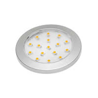 GTV LIGHTING GTV LD-LU16NE-53 LED lámpatest,kerek szerelvény,LUMINO 12V DC, 1.5W, 16 SMD3528, 70-85lm, 4000K, 2m kábel miniAMP, alumínium ház