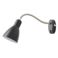 GTV DECOR GTV OS-ETO-E27-10-DEC Fali lámpatestek Etore,1860,AC220-240V,50/60Hz,1*E27, max.25W, IP20, single, fekete