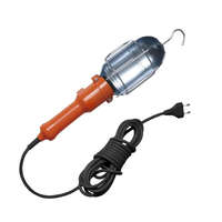 GTV LIGHTING GTV OS-KAN527-24 Hordozható lámpa (műanyag), 1xE27, max 60W, IP20, narancs (5 m-es tápkábel)