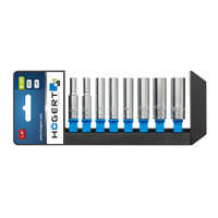 HÖGERT HÖGERT HT1A886 1/4"mély aljzat készlet, 8 db