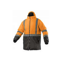 HÖGERT HÖGERT HT5K346-3XL LEDA Hi-Vis narancssárga figyelmeztető kabát parka szigetelt 3XL (58)