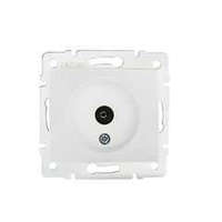 KANLUX KANLUX 24742 DOMO 01-1290-002 antennacsatlakozó TV aljzat átmenő fehér