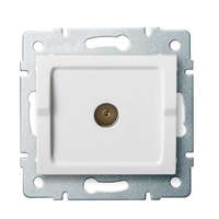 KANLUX KANLUX 25097 LOGI 02-1290-002 Antenna csatlakozó TV aljzat, átmenő