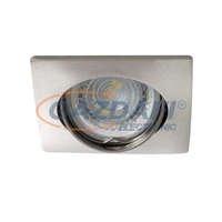 KANLUX KANLUX 26752 spot lámpa dekorációs keret foglalat nélkül, billenthető 12V max. 35W IP20 matt króm szögletes