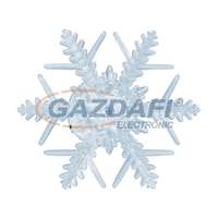 HOME HOME KID 331/WH LED-es ablakdísz, hópehely, hidegfehér fényű, 10x10 cm