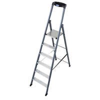 KRAUSE KRAUSE 124203 SePro S lépcsőfokos állólétra eloxált 6 fokos