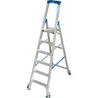 KRAUSE KRAUSE 124630 STABILO lépcsőfokos állólétra, gurítható 6 fokos