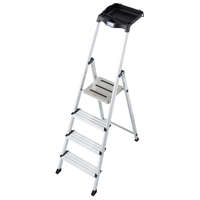 KRAUSE KRAUSE 126528 MONTO Secury lépcsőfokos állólétra multigrip-system rendszerrel 4 fokos