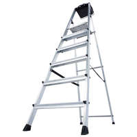 KRAUSE KRAUSE 126542 MONTO Secury lépcsőfokos állólétra multigrip-system rendszerrel 6 fokos