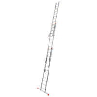 KRAUSE KRAUSE 129703 MONTO Tribilo létrafokos sokcélú létra, háromtagú 3x12 fokos