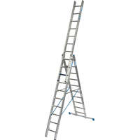 KRAUSE KRAUSE 131669 STABILO sokcélú létra + biztosítás 3x10 létra-/lépcsőfok