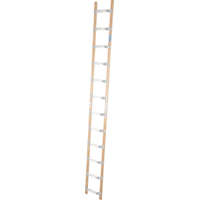 KRAUSE KRAUSE 804228 tetőlétra alu-fa 12 fokos