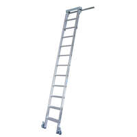 KRAUSE KRAUSE 815668 STABILO lépcsőfokos polclétra t-vezetősínnel 11 fokos