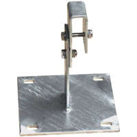 KRAUSE KRAUSE 835253 rendszerelem fali rögzítő 100-150 mm állítható, alaplemez 200x200 mm