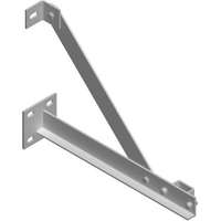 KRAUSE KRAUSE 838193 rendszerelem fali rögzítő 500 mm alumíniumhoz