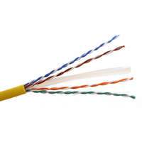 LEGRAND LEGRAND 032821 fali kábel réz Cat6 árnyékolatlan (U/UTP) 4 érpár LSZH (LSOH) sárga Dca-s2,d2,a1 500m-kábeldob LCS3