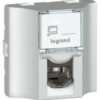 LEGRAND LEGRAND 078621 Program Mosaic LCS2 RJ 45 csatlakozóaljzat hátsóRJ 45 csatlakozással, Cat. 5e FTP, 9 érintkezős, 2 modul széles, fehér