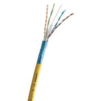 LEGRAND LEGRAND 632746 LEGRAND fali kábel réz Cat6A árnyékolt (F/UTP) 2x4 érpár (AWG24) PVC sárga Eca 500m-kábeldob LinkeoC
