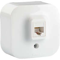 LEGRAND LEGRAND 782424 Forix IP20 falon kívüli 1x RJ45 Cat. 5e UTP informatikai csatlakozóaljzat fehér