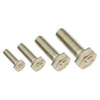 Hatlapfejű metrikus csavar, horganyzott, M6x20