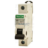 TRACON TRACON MB 1P 6A C Kismegszakító, 1 pólus, C karakterisztika 6A, 4,5 kA (MB 1P C6A)